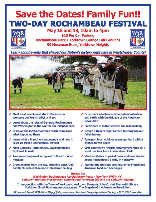 Rochambeau Festival Flyer