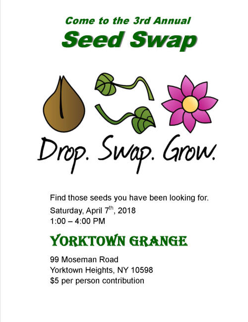 Third Annaul Seed Swap